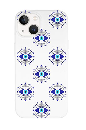 iPhone 15 Uyumlu Mystic Aura Desenli Premium Silikonlu Telefon Kılıfı