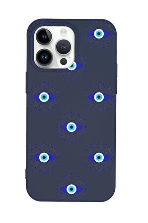 iPhone 15 Pro Uyumlu Mystic Aura Desenli Premium Silikonlu Telefon Kılıfı