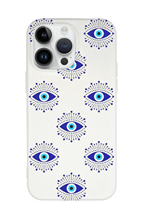 iPhone 15 Pro Max Uyumlu Mystic Aura Desenli Premium Silikonlu Telefon Kılıfı