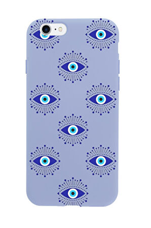 iPhone SE 2020 Uyumlu Mystic Aura Desenli Premium Silikonlu Telefon Kılıfı