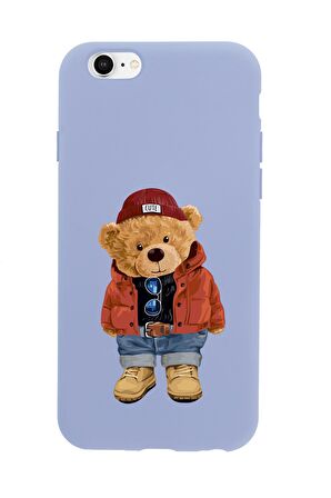 iPhone 6 Teddy Bear Premium Silikonlu Telefon Kılıfı