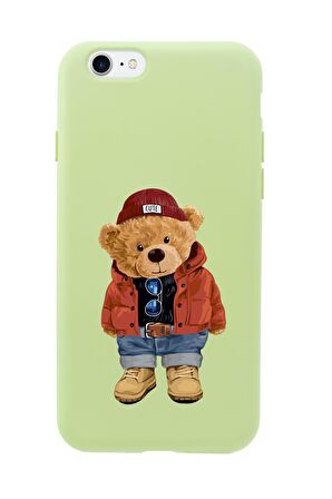 iPhone 7 Teddy Bear Premium Silikonlu Telefon Kılıfı