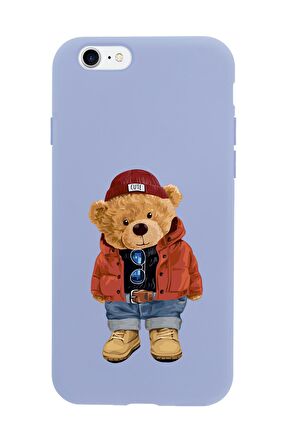 iPhone 8 Teddy Bear Premium Silikonlu Telefon Kılıfı