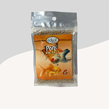 Ekol Pond Mini Balls Japon Balığı Yemi 25Gr