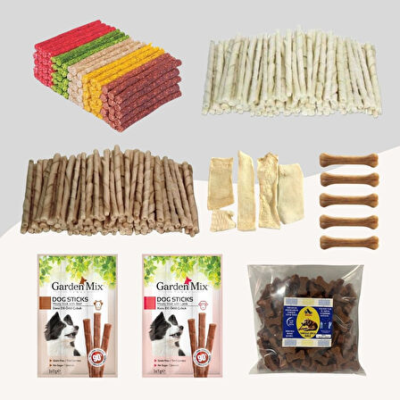 Orta Irk Köpekler İçin Büyük Ödül Paketi 8 Li Set