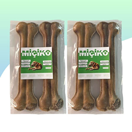 22Cm Naturel Press Ödül Çiğneme Kemiği 2 x 2Li Paket (4 Adet)