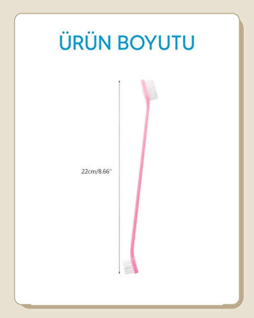 Köpekler ve Kediler İçin Yumuşak Diş Fırçası 4Lü Paket