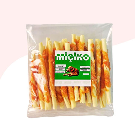 Tavuk Sarma Burgu Çubuk Köpek Ödülü 20Li Paket