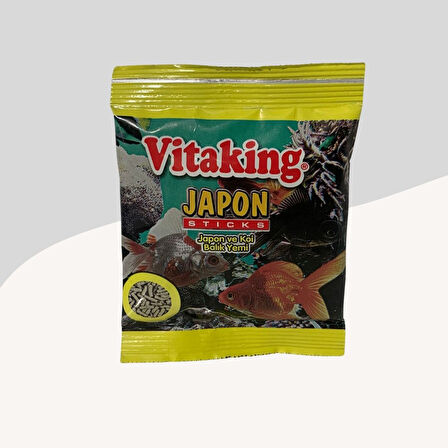 Japon Sticks Japon ve Koi Balık Yemi 15Gr