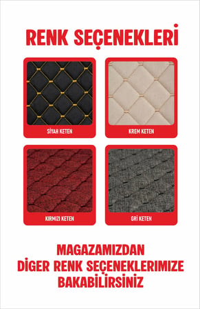 KGM SSANGYONG ACTYON İLE UYUMLU GRİ RENKLI KETEN KOLTUK MİNDERİ 7'Lİ SET