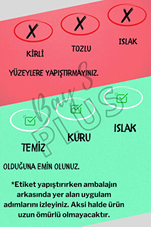 Kuru Kafa Oto Sticker Beyaz 40*50 Cm