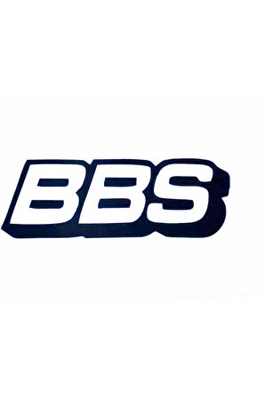 BBS Oto Cam Sticker 15*10 Cm
