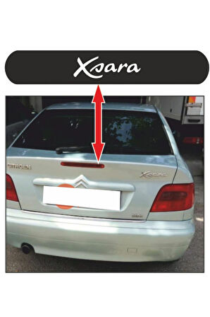 Citroen Xsara İçin Uyumlu Aksesuar Stop Sticker Resimdeki Araca İçin Uyumlu Aksesuardur