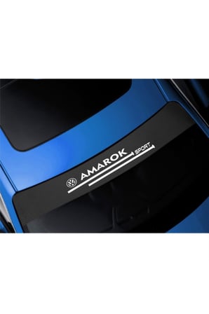 Volskwagen Amarok İçin Uyumlu Aksesuar Oto Ön Cam Oto Sticker Karbon