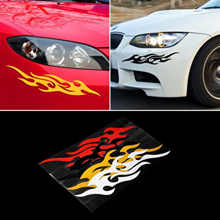 Alev Oto Sticker 2 Adet