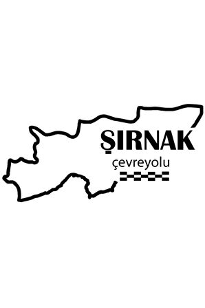 Şırnak Çevreyolu Sticker 12*9 Cm