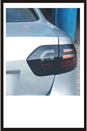 Fluence İçin Uyumlu Aksesuar Stop Farı Led Görünümlü Oto Sticker