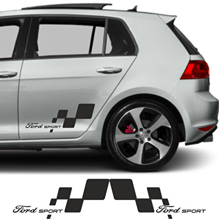 Forrd Taunus İçin Uyumlu Aksesuar Yan Sport 28*13