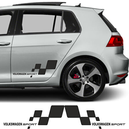 Volkswagen Sharan İçin Uyumlu Aksesuar Yan Sport 28*13