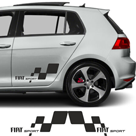 Fiat Stilo İçin Uyumlu Aksesuar Yan Sport 56*26