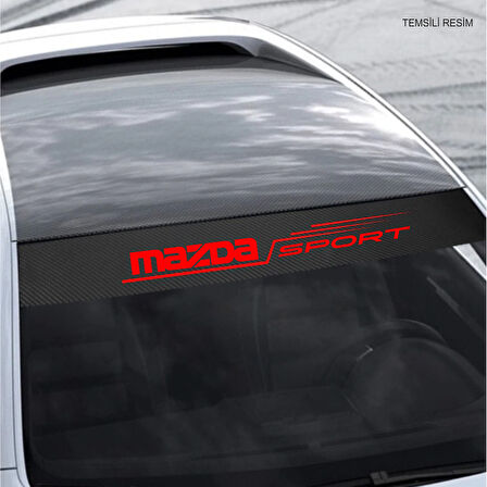 Mazda Bt50 İçin Uyumlu Aksesuar Oto Ön Cam Sticker