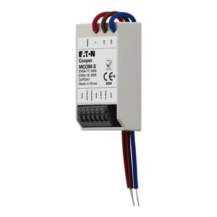 COOPER MCOMS Elektronik Adreslenebilir Tek Çıkışlı Mini Röle Modülü, Dahil