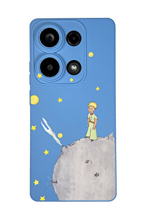 Xiaomi Redmi Note 13 Pro 4G Uyumlu Küçük Prens Desenli Premium Silikonlu Lansman Telefon Kılıfı