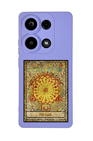 Xiaomi Redmi Note 13 Pro 4G Uyumlu The Sun Desenli Premium Silikonlu Lansman Telefon Kılıfı