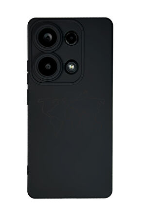 Xiaomi Redmi Note 13 Pro 4G Uyumlu Dünya Harita Rota Desenli Premium Silikonlu Lansman Telefon Kılıfı