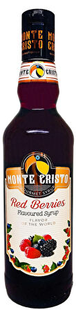 Montecristo KIRMIZI ORMAN MEYVELERİ AROMALI ŞURUP 70 CL.