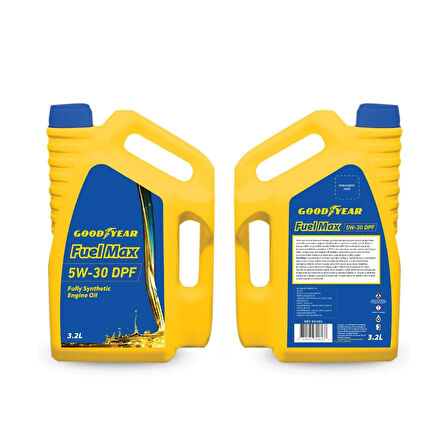 Motor yağı 5w-30 dpf 3,2 litre sp/cf partiküllü full sentetik