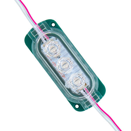 MODÜL LED 12V 0.6W YEŞİL 2835 65 X 25MM IP65 120LM 160 DERECE (4767)