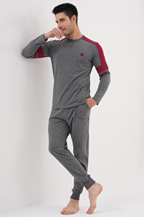 Mecit 2990 Füme Erkek Pijama Takımı