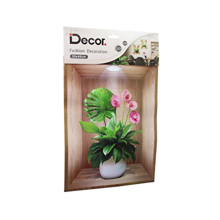 SAKSI 3D DUVAR STİCKER 30X40CM (4767)