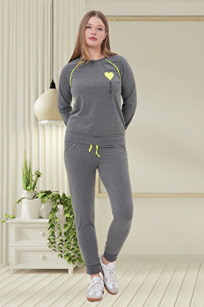Mecit 6200 Füme Spor Kadın Pijama Takımı