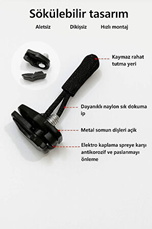 6 Adet Fermuar Tamir Aparatı - Aletsiz Hızlı Onarım, Çanta & Giyim & Ayakkabı Için