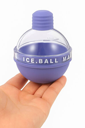 2'li DEV BUZ TOPU Kalıbı – İçeceklerinizi Uzun Süre Soğuk Tutan Buz Küresi Kalıbı