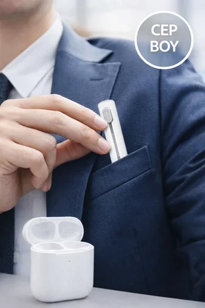 Kablosuz Kulaklık Temizleme Kiti 3’ü 1 Arada Fırça Seti AirPods Temizleyici Kalem Aparat