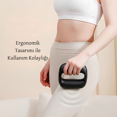 Modsy 8 Mod Dijital LED Ekranlı Titreşimli Vücut Masaj Aleti – Bölgesel İncelme, Sıkılaştırma & Masaj Kemeri Cihazı