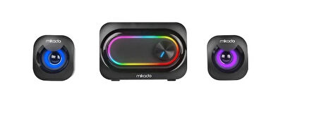 Mikado MD-511 5W+3W×2 USB RGB Ledli 2+1 Gaming Speaker Hoparlör