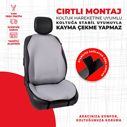 Gri Custom Jakar Dokuma Minder