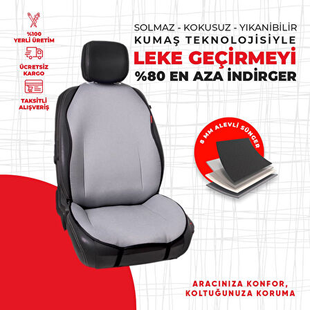 Gri Custom Jakar Dokuma Minder