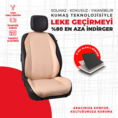 Krem Balpeteği Jakar Dokuma