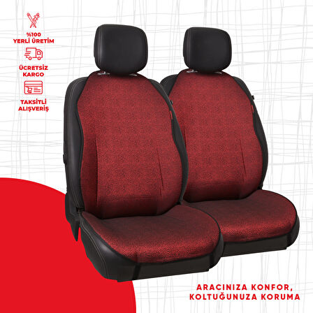 Bordo Damarlı Jakar Dokuma