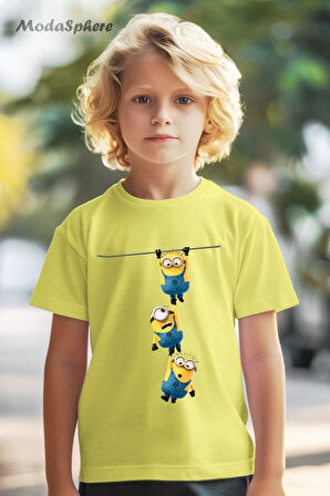 MINION BASKILI OVERSIZE TİŞÖRT