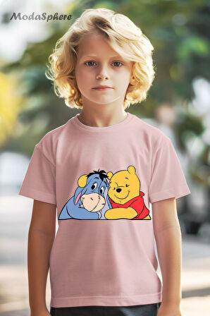 WINNIEVEEŞEK BASKILI OVERSIZE TİŞÖRT