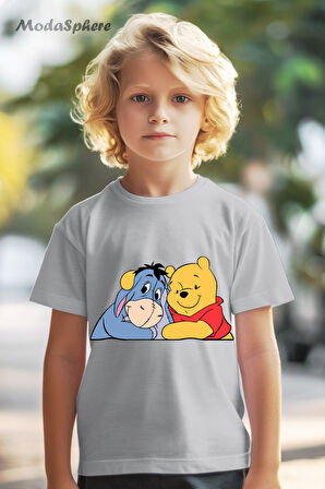 WINNIEVEEŞEK BASKILI OVERSIZE TİŞÖRT