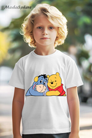 WINNIEVEEŞEK BASKILI OVERSIZE TİŞÖRT