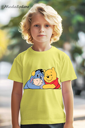 WINNIEVEEŞEK BASKILI OVERSIZE TİŞÖRT
