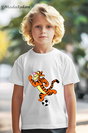 TOP OYNAYAN TIGER BASKILI OVERSIZE TİŞÖRT